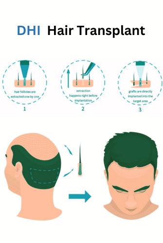 DHi, DHI hair transplant