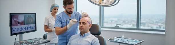 Close-up of a detailed pre-procedure checklist for hair transplant surgery, highlighting key instructions like medication pause, no smoking, and proper scalp cleansing.